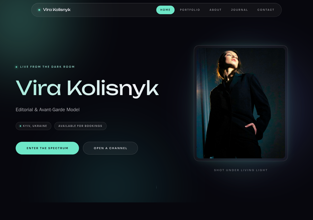 Preview of the Aurora template