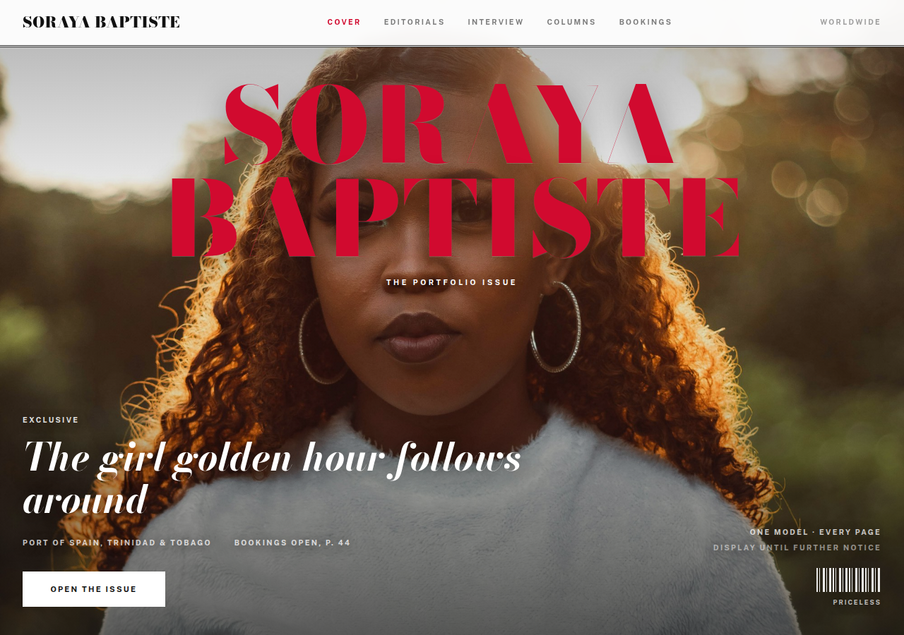 Preview of the Gloss template