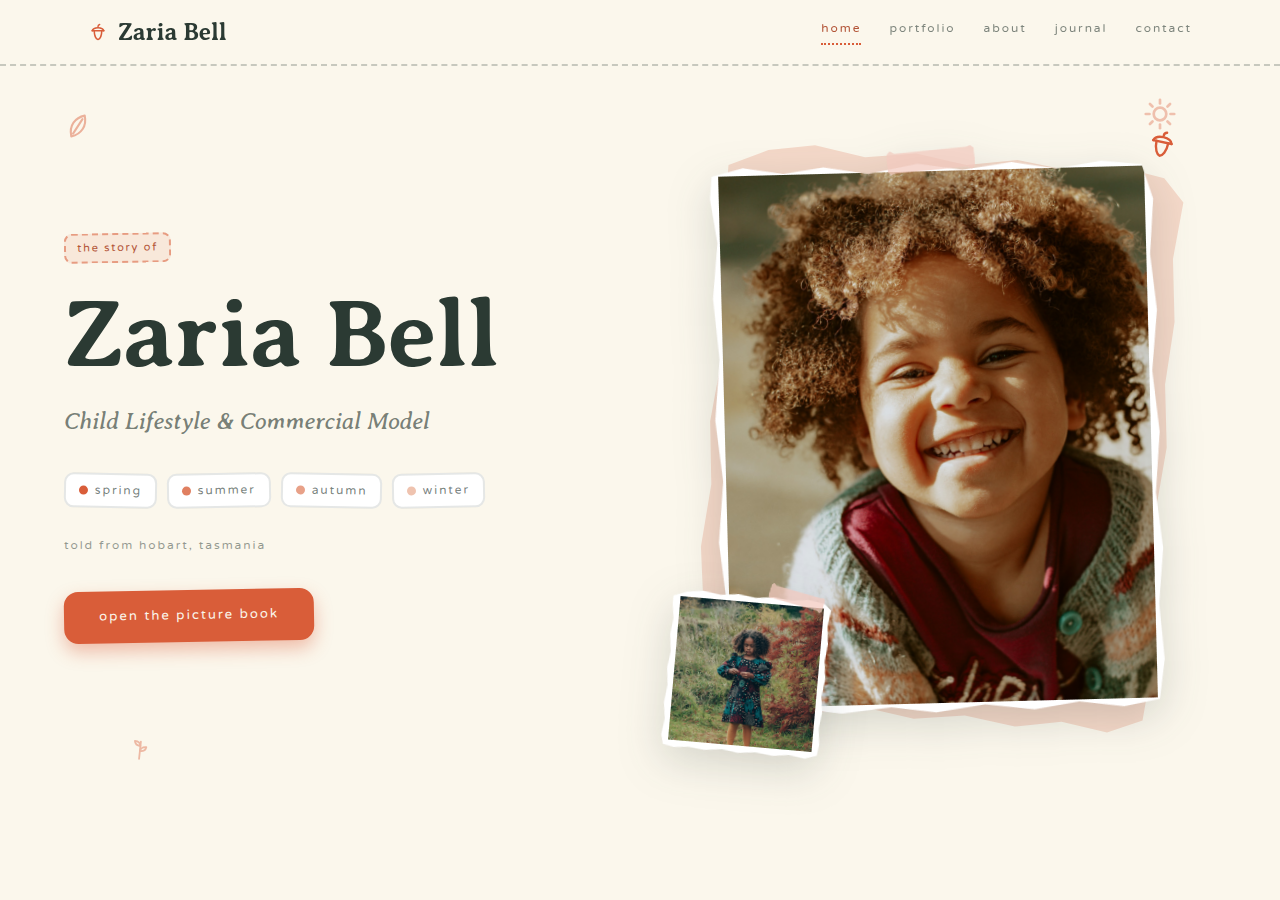 Preview of the Acorn template
