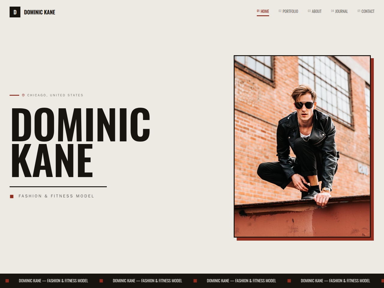 Preview of the Atlas template
